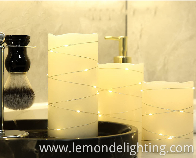 Flameless Candle Home Accent Set